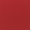 Kép 1/2 - Bio Tissue Szalvéta, piros, 24 x 24 cm, 3-rétegű