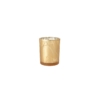 Kép 1/2 - Duni üveg gyertyatartó, arany-homok színű, 100 x Ø 80 mm méretű