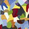 Kép 1/3 - Paper+Design Tissue Szalvéta, Absztrakt mintás, 33 x 33 cm, 3-rétegű