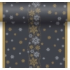 Kép 1/3 - Dunicel® Asztali futó 3in1 karácsonyi, hópehely mintás, 0,4 x 4,8 m