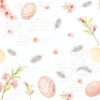Kép 1/2 - BIO Tissue Szalvéta, húsvéti tojás mintás, 33 x 33 cm, 3-étegű