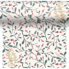 Kép 1/2 - Dunicel® 3in1 Asztali futó, karácsonyi levél és bogyó mintás, 0,4 x 4,8 m