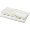 Kép 2/4 - Dunisoft® textil hatású Szalvéta, arany-ezüst pötty mintás, 40 x 40 cm, 1/4 hajtású, 60 db/csomag