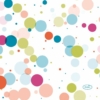 Kép 1/3 - Duni® Tissue Szalvéta, színes buborék mintás, 24 x 24 cm, 1/4 hajtású, 3-rétegű, 20 db/csomag