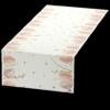 Kép 2/2 - Dunicel ® textil hatású papír húsvéti Asztali futó, tojás és barka mintás, 0,4 x 24 m