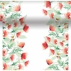 Kép 1/2 - Paper+Design® Asztali futó 3in1, pipacs virág mintás, 0,40 x 4,8 m, nem vízálló