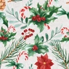 Kép 1/2 - Duni® Tissue Szalvéta, karácsonyi virág mintás, 33 x 33 cm, 1/4 hajtású, 3-rétegű, 20 db/csomag