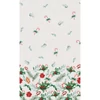 Kép 1/2 - Dunicel® textil hatású papír Asztalterítő, karácsonyi virág mintás, 138 x 220 cm, nem vízálló