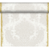 Kép 1/3 - Dunicel® Asztali futó törtfehér arany mintás, 0,40 x 24 m