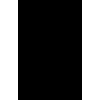 Kép 1/3 - Dunisilk® Asztalterítő fekete, 138 x 220 cm, vízálló