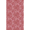 Kép 1/2 - Dunisilk® Asztalterítő piros kockás, 138 x 220 cm, vízálló