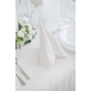 Kép 2/3 - Duni Elegance® Crystal damaszt hatású Szalvéta, 40 x 40 cm, fehér színű