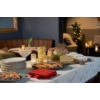 Kép 2/2 - Dunicel® Asztalterítő karácsonyi, krém színű, csillag mintás, 138 x 220 cm