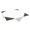 Kép 2/2 - Dunicel® Asztalközép fehér, 84 x 84 cm