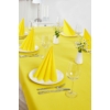 Kép 2/3 - Dunicel® textil hatású papír Asztalterítő tekercs, sárga, 1,18 x 5 m