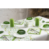 Kép 3/3 - Paper+Design Asztali futó, Zöld levél mintás, 0,25 x 4 m méretű, 1 rétegű