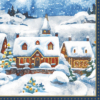 Kép 1/2 - Duni® Tissue Szalvéta, karácsonyi mintás, 33 X 33 cm, 3-rétegű