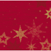 Kép 1/3 - Dunisoft® Szalvéta textil hatású, karácsonyi mintás, 40 X 40 cm