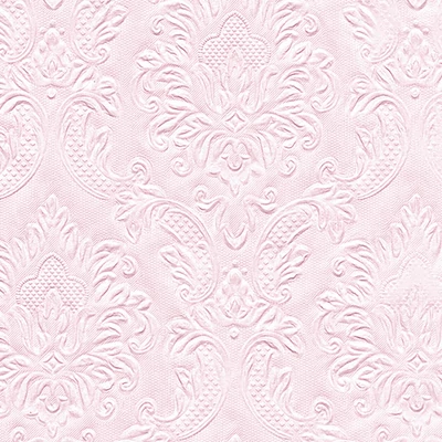 Paper+Design Tissue Szalvéta, dombornyomott, rózsaszín, 24 x 24 cm, 3-rétegű