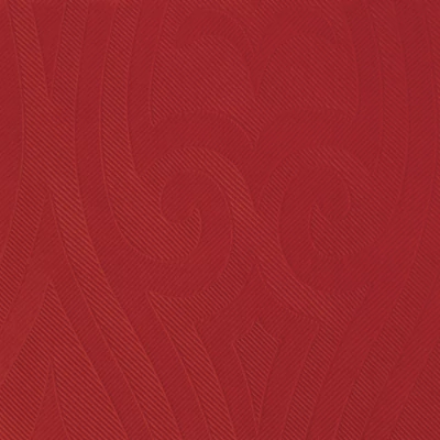 Duni Elegance® Szalvéta textil hatású, dombornyomott, piros, 40 x 40 cm