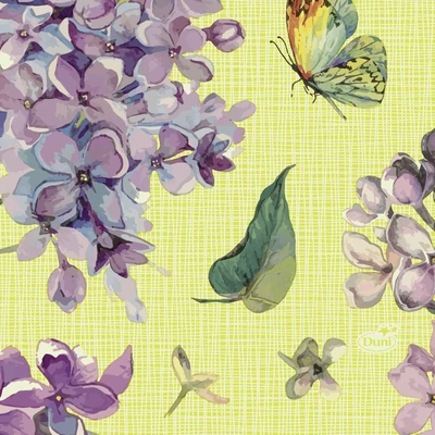 Tissue Szalvéta, mintás, 24 x 24 cm, 3-rétegű