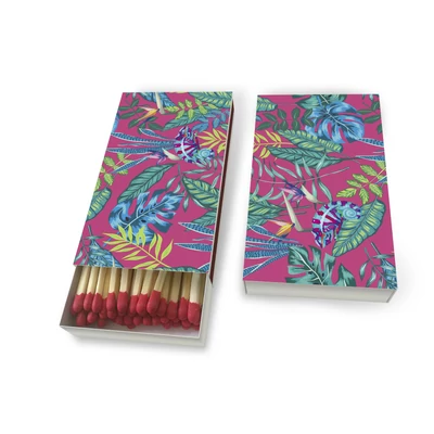 Paper+Design Kaméleon mintás gyufásdoboz gyufával