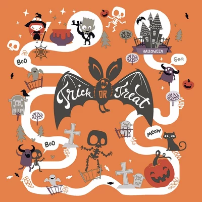 Paper+Design Tissue Szalvéta, halloween mintás, 33 x 33 cm, 3-rétegű