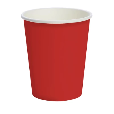 Duni piros bio papírpohár, 24 cl 