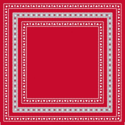 Dunicel® Asztalközép karácsonyi mintás, 84 x 84 cm