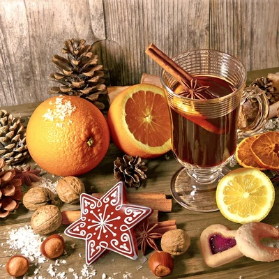 Paper+Design Tissue Szalvéta, karácsonyi tea mintás, 24 x 24 cm, 3-rétegű