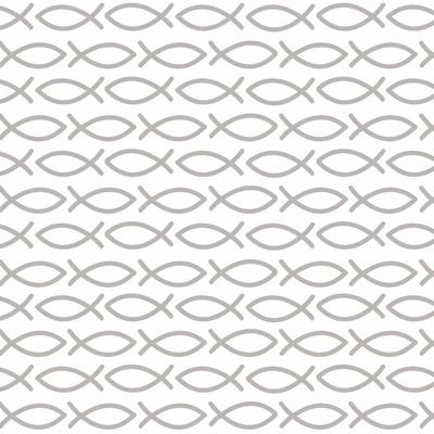 Paper+Design Tissue Szalvéta, Hal szimbólum, Kereszténység szimbóluma halak mintázat, 33 x 33 cm, 3-rétegű
