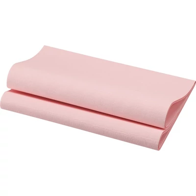 Bio Dunisoft® textil hatású Szalvéta, rózsaszín színű, 40 x 40 cm, 1/4 hajtású, 60 db/csomag