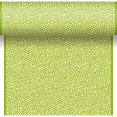 Dunicel® Asztali futó, 3in1 zöld pont mintás, 0,40 x 4,8 m, nem vízálló