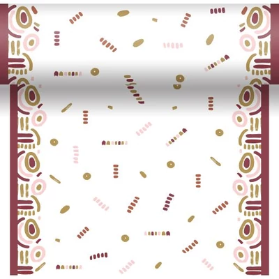 Dunicel® Asztali futó, 3in1 modern mintás, 0,40 x 4,8 m, nem vízálló