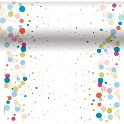 Dunicel® Asztali futó, 3in1 színes buborék mintás, 0,40 x 4,8 m, nem vízálló