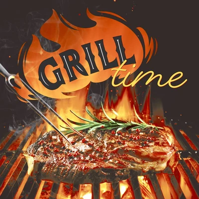 Paper+Design® Tissue Szalvéta, Grill mintás, 33 x 33 cm, 1/4 hajtású, 3-rétegű, 20 db/csomag