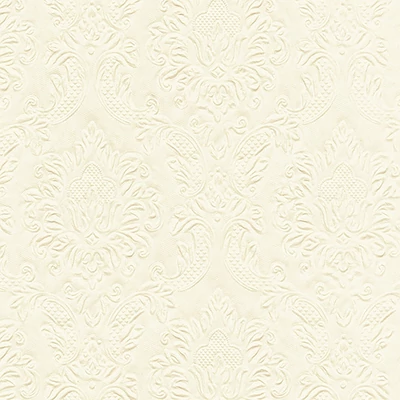 Paper+Design Tissue Szalvéta, dombornyomott, krém, 33 x 33 cm, 3-rétegű