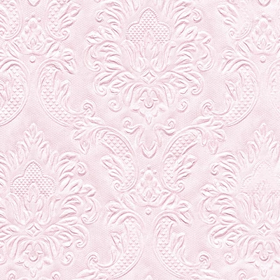Paper+Design Tissue Szalvéta, dombornyomott, rózsaszín, 33 x 33 cm, 3-rétegű