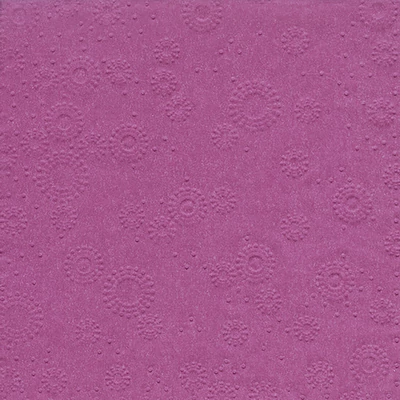 Paper+Design Tissue Szalvéta, dombornyomott, sötét ciklámen színű, 33 x 33 cm, 3-rétegű