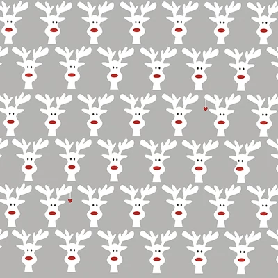 Paper+Design® Tissue Szarvas mintás Szalvéta, 33 x 33 cm, 3-rétegű