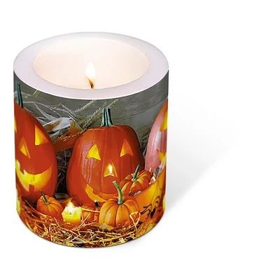 Paper+Design Dekorgyertya halloween tök mintás, 100 x Ø90 mm
