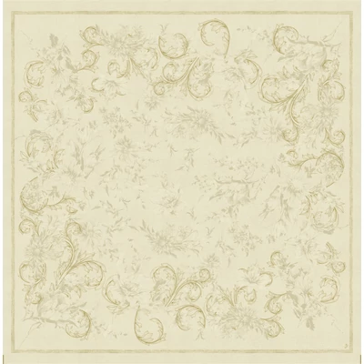 Dunicel ® Asztalközép krém színű, mintás, 84 x 84 cm