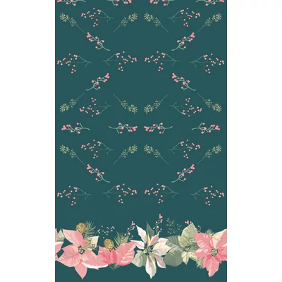 Dunicel® Asztalterítő karácsonyi mintás, 138 x 220 cm