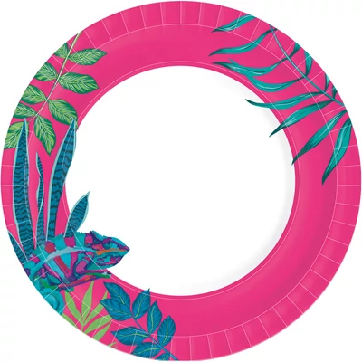 Paper+Design by Duni keméleon Bio papírtányér, Ø22 cm