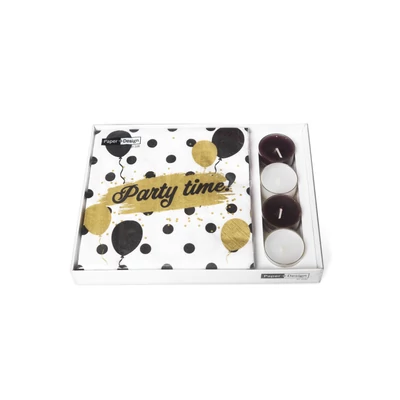 Paper+Design Combibox szalvéta+teamécses