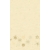 Dunicel® Asztalterítő karácsonyi krém színű, csillag mintás, 138 x 220 cm