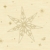 Tissue Szalvéta, karácsonyi krém színű, csillag mintás, 24 x 24 cm, 3-rétegű