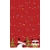Paper+Design Dunicel® Asztalterítő, karácsonyi, mikulás mintás, piros, 138 x 220 cm