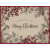 Paper+Design® Karácsonyi Tányéralátét lenből, faág, bogyó, madár natúr mintás, 30 x 40 cm