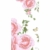 Duni® Tissue Szalvéta, rózsaszín rózsa mintás 33 x 40 cm, 1/6 hajtású, 3-rétegű, 15 db/csomag